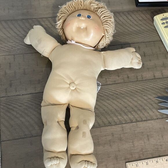 Lot Of 2 Cabbage Patch Dolls For Parts Or Repair 1985 Factory CPK - Picture 8 of 13